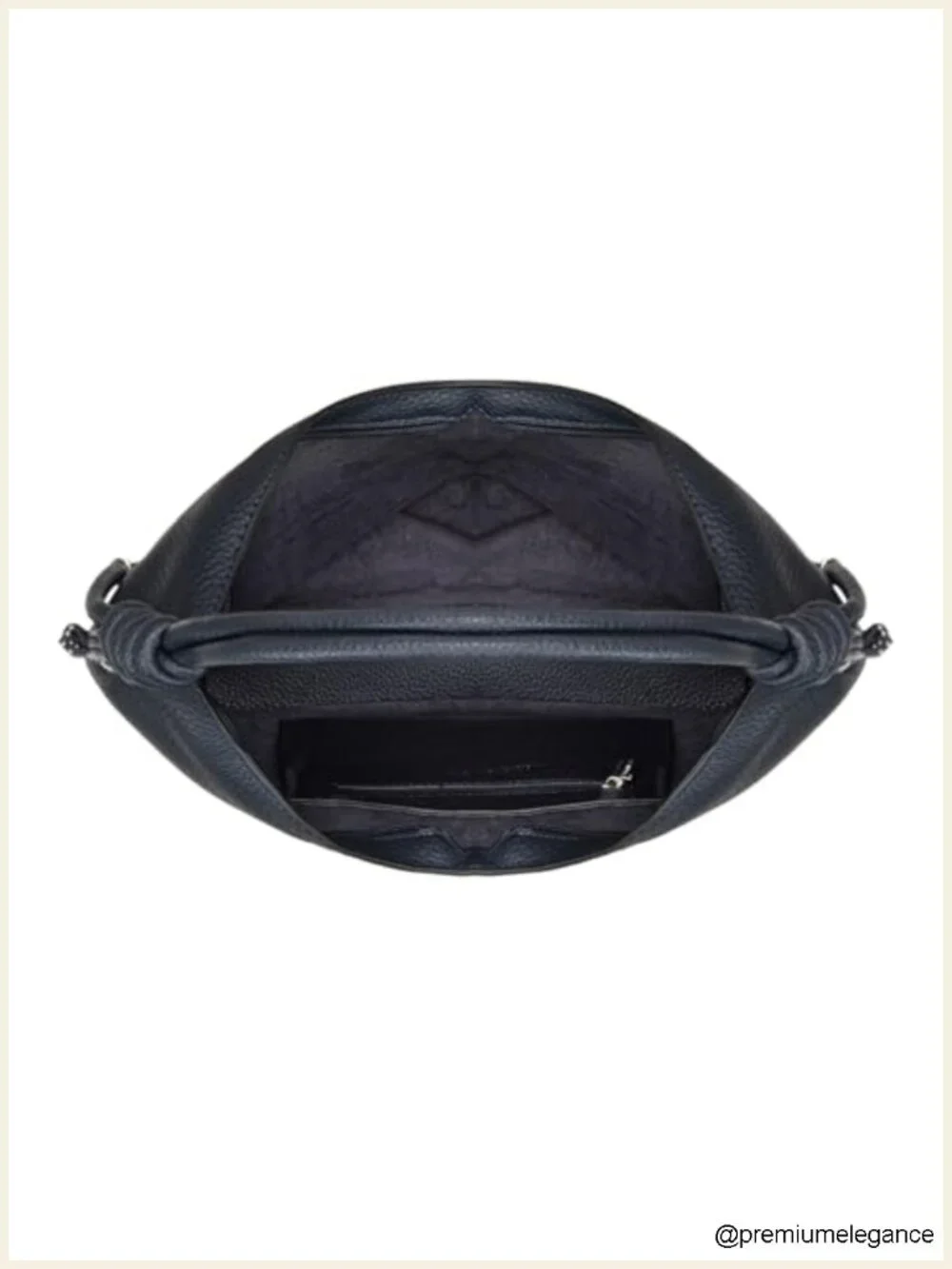 Soft Slouchy PU Leather Hobo Bag with Knotted Top Handle